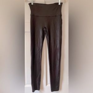 SPANX burgundy/brown leggings